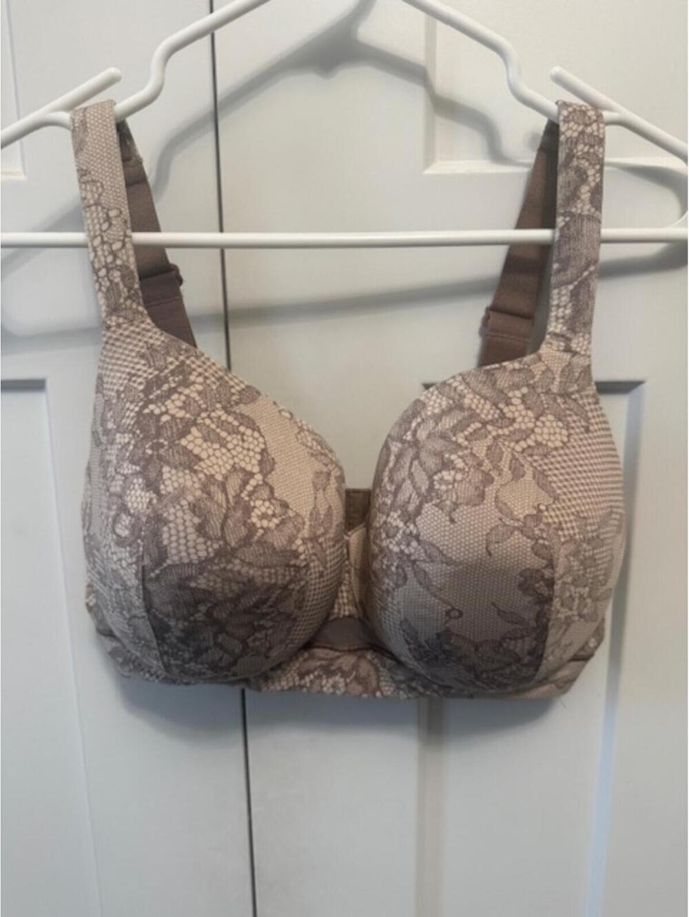 Cacique comfort bliss lightly lined full coverage bra size 34DDD w/underwire